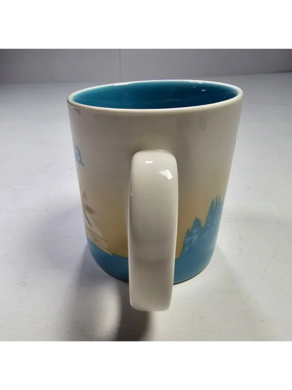 Starbucks California 2009 Collector Series 16oz Ceramic Coffee Mug Tea Cup